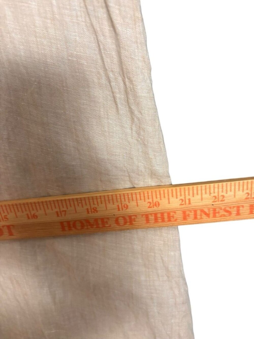 St. Tropez West 100% Linen Maxi Dress Women’s US 6 Beige Sleeveless V-Neck - Picture 7 of 10